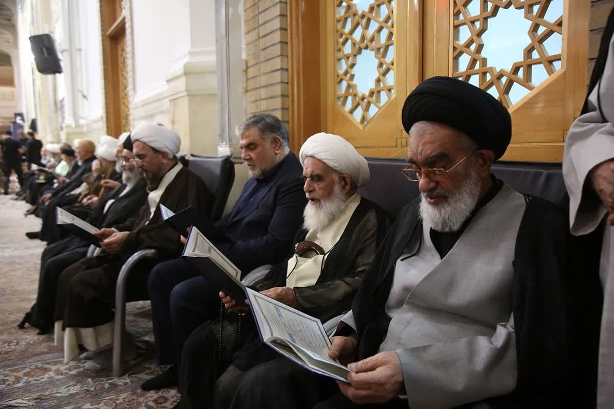 آیین گرامیداشت سی‌وششمین سالگرد ارتحال امام خمینی(ره) در آستان مقدس حضرت معصومه(س)